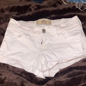 Hollister White Shorts